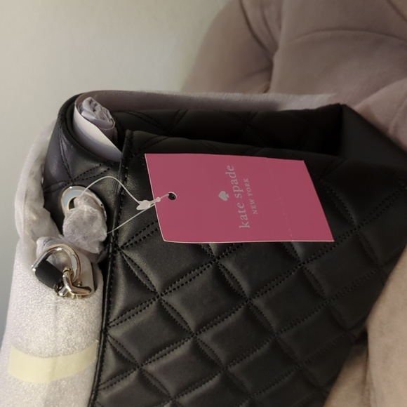 Kate Spade New York Natalia Medium Flap Cossbody/Shoulder Bag - Black - Picture 5 of 10